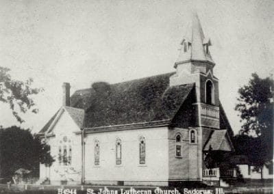 Historic St. John's Lutheran Church in Sadorus, Illinois