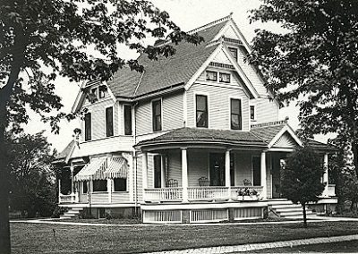 Historic residence on 2nd Street in Sadorus, Illinois