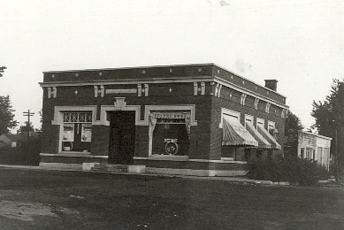 Historic bank in Sadorus, Illinois
