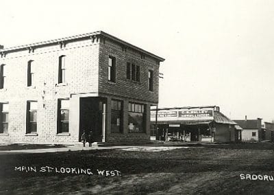 Historic Main Street, Sadorus, Illinois